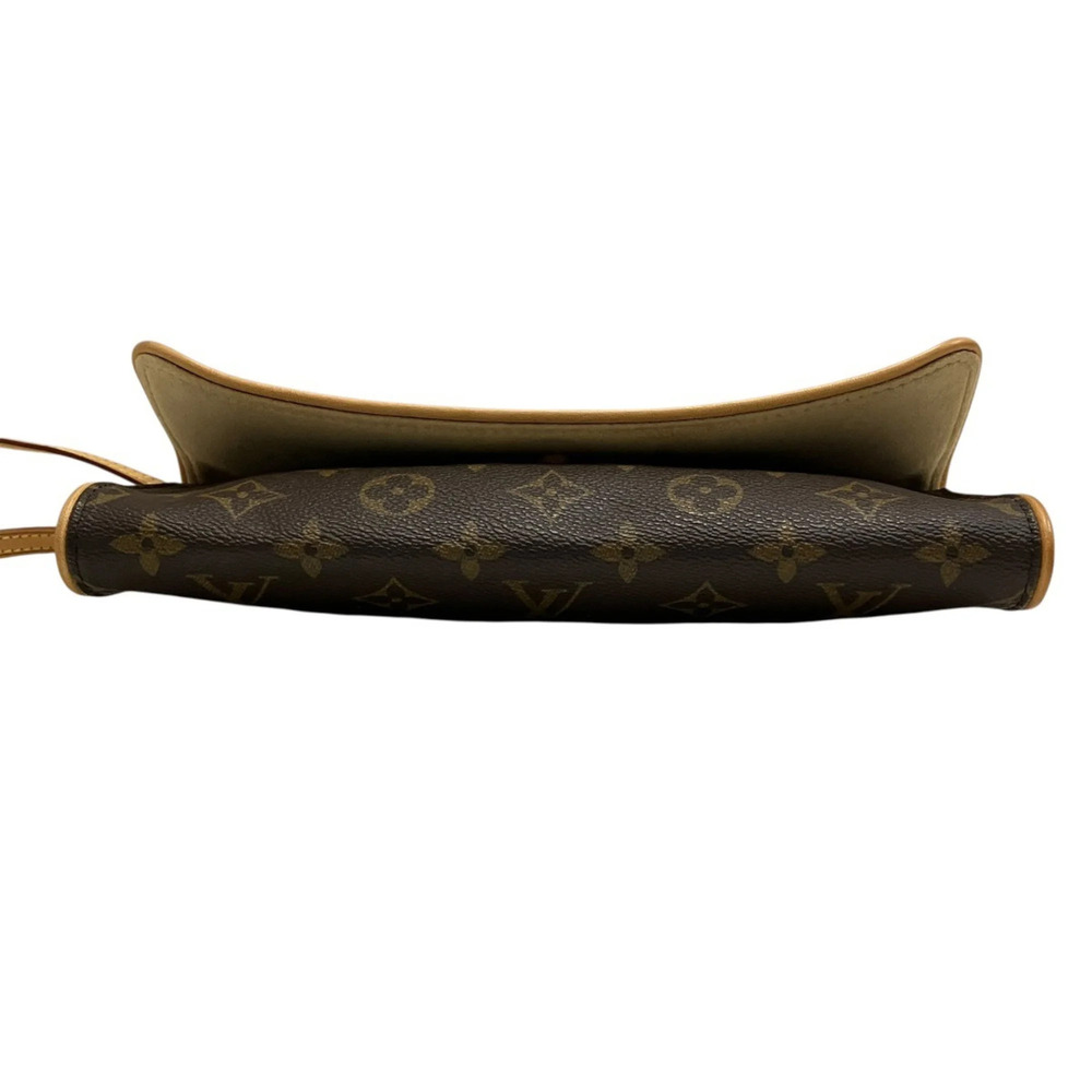 LOUIS VUITTON Authentic Brown Monogram Canvas Pochette Mini Bag - Picture 3 of 9